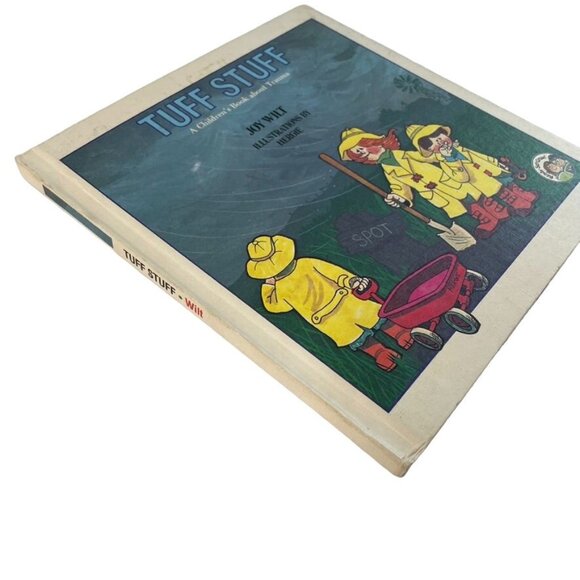 Vintage Childrens Book about Trauma Tuff Stuff u 1980 Joy Wilt Ready Set Grow Se - Picture 3 of 10